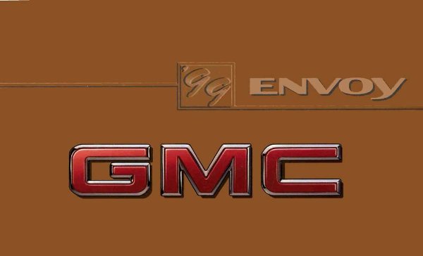 1999 GMC Envoy Owner's Manual