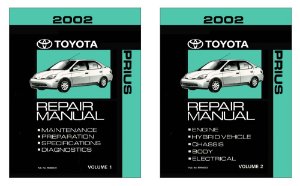 2002 Toyota Prius Factory Shop Service Manual