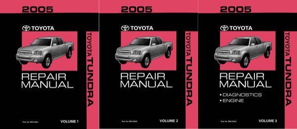 2005 Toyota Tundra Factory Shop Service Manual