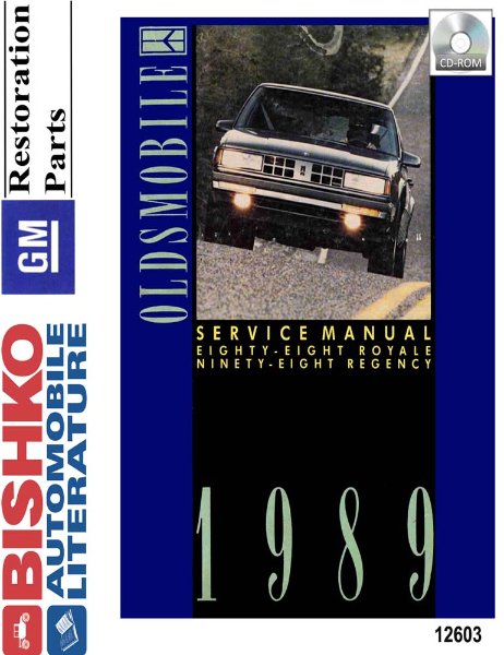 1989 Oldsmobile 98 Regency, 88 Factory Shop Service Manual