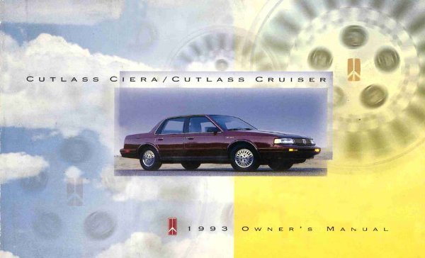 1993 Oldsmobile Cutlass Ciera, Cutlass Cruiser Owner's Manual