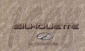 1998 Oldsmobile Silhouette Owner's Manual
