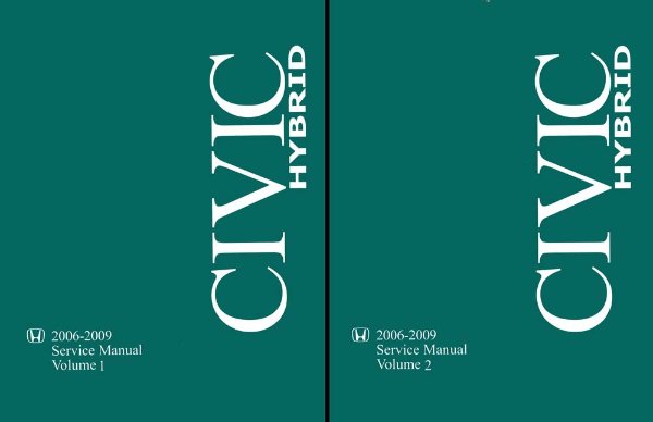 2006–2009 Honda Civic Hybrid Factory Shop Service Manual