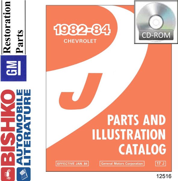 1982 1983 1984 Chevrolet Cavalier Parts Numbers Book List PDF Interchange