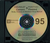 1995 CHEVROLET CAMARO, PONTIAC FIREBIRD Body, Chassis & Electrical Service Manual sample image