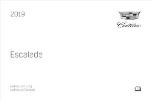 2019 Cadillac Escalade Owner's Manual