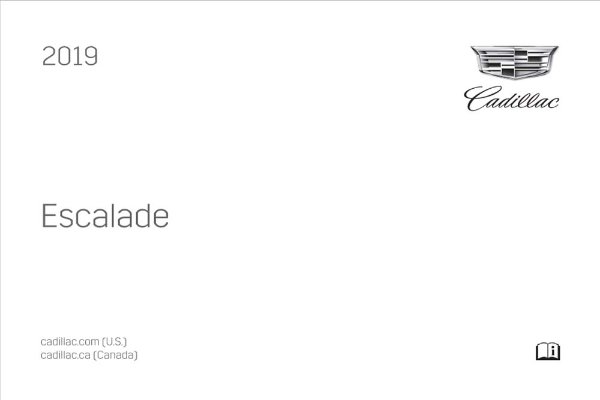 2019 Cadillac Escalade Owner's Manual
