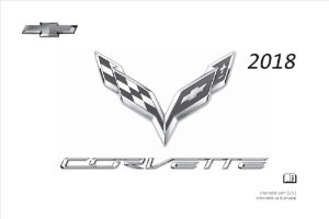 2018 Chevrolet Corvette Owner's Manual
