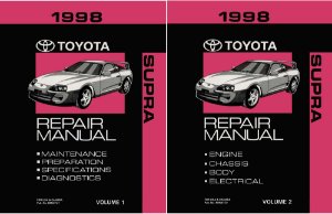 1998 Toyota Supra Factory Shop Service Manual