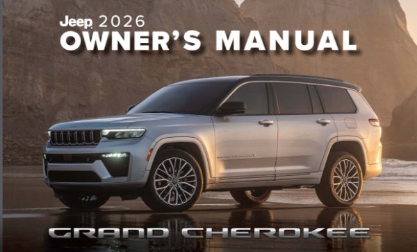 2026 Jeep Grand Cherokee Owner's Manual