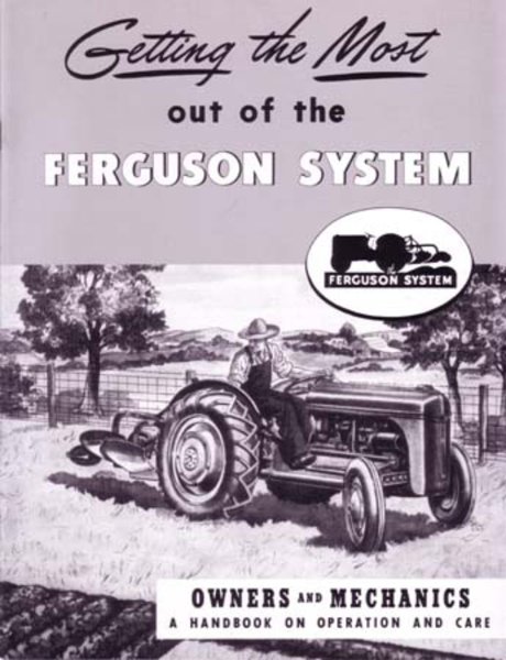 1939–1947 Ford 2N, 8N, 9N Tractor Owner's Manual