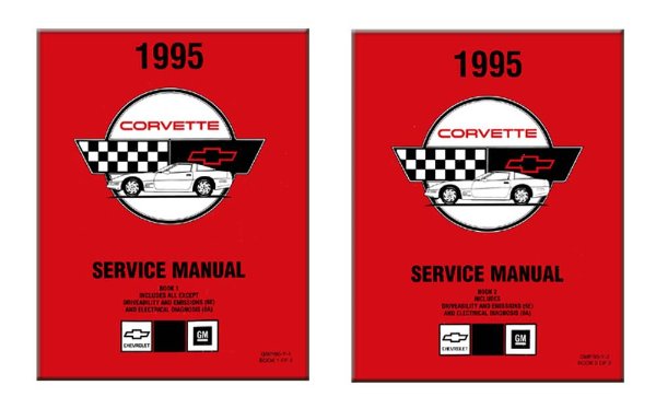 1995 Chevrolet Corvette Factory Shop Service Manual