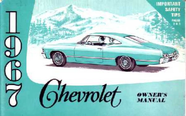 1967 Chevrolet Caprice, Impala Owner's Manual