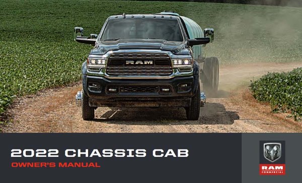 2022 Dodge Ram Chassis Cab Owner's Manual