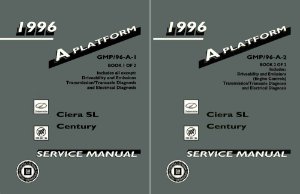 1996 Buick Century, Ciera Factory Shop Service Manual