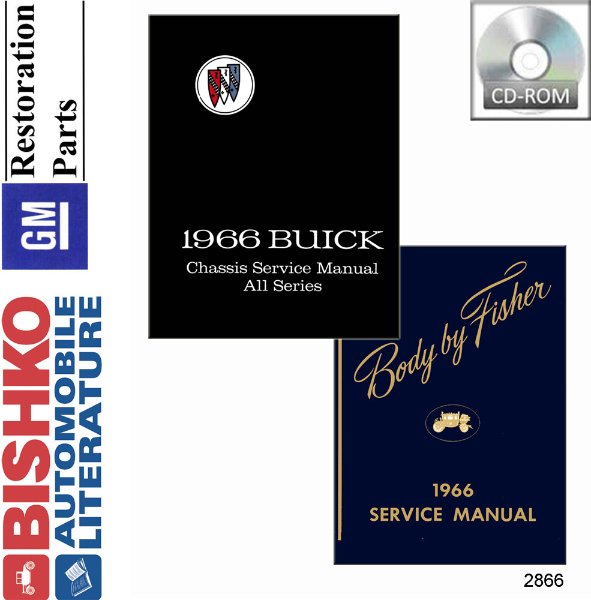 1966 Buick ALL MODELS FISHER BODY Factory Shop Service Manual