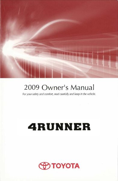 2009 Toyota 4-Runner Owner's Manual