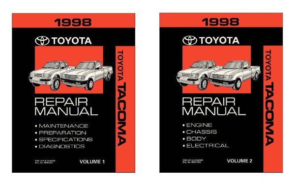 1998 Toyota Tacoma Factory Shop Service Manual