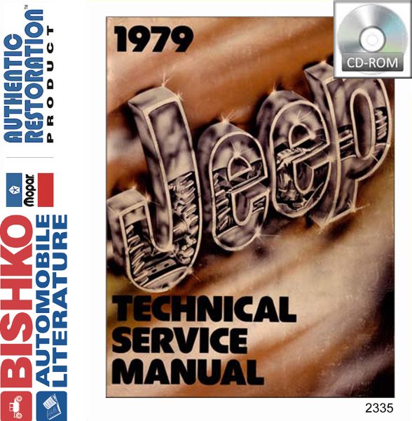 1979 Jeep All Models Factory Shop Service Manual