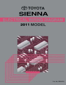 2011 Toyota Sienna Wiring Diagrams Manual