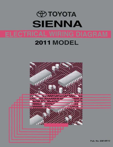 2011 Toyota Sienna Wiring Diagrams Manual