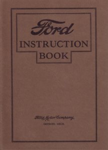 1927 Ford Model T Owner's Manual
