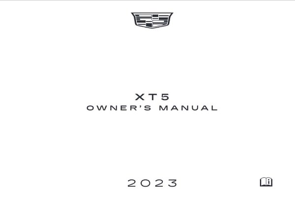 2023 Cadillac XT5 Owner's Manual