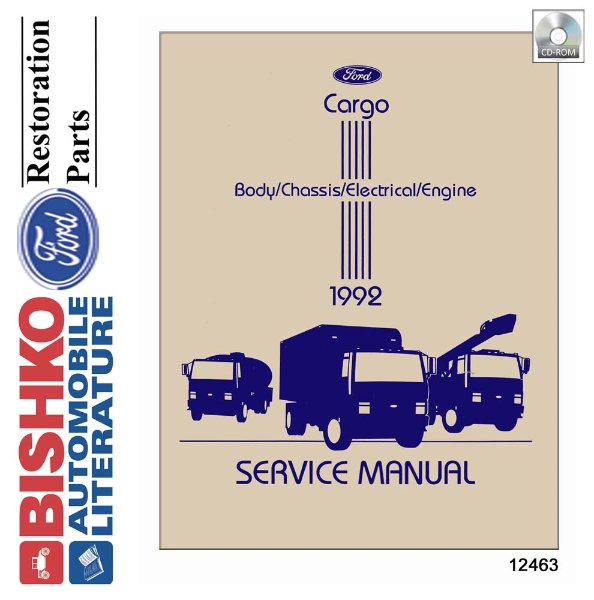 1992 Ford Cargo Truck Factory Shop Service Manual