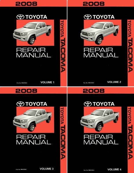 2008 Toyota Tacoma Factory Shop Service Manual