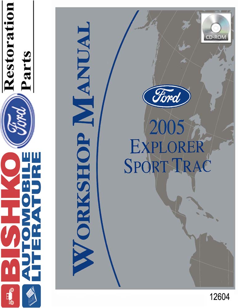 2005 Ford Truck Explorer Sports Trac Factory Shop Service Manual