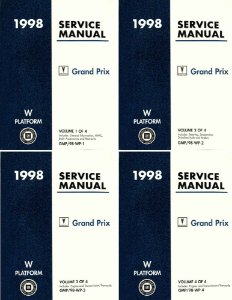 1998 Pontiac Grand Prix Factory Shop Service Manual