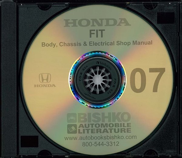 2007 Honda Fit Factory Shop Service Manual