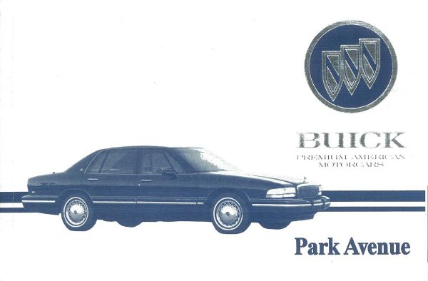 1995 Buick Park Avenue Owner's Manual