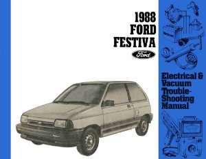 1988 Ford Festiva Wiring Diagrams Manual