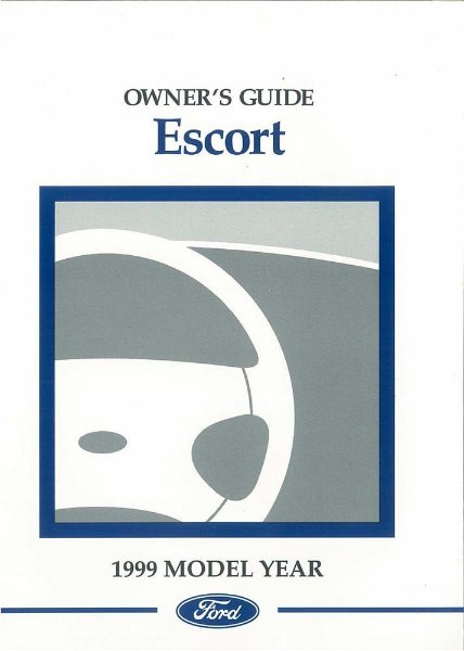 1999 Ford Escort Owner's Manual