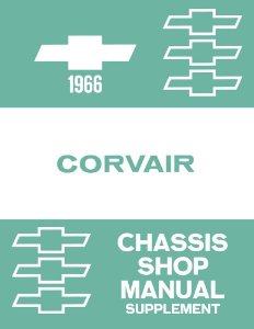1966 Chevrolet Corvair Factory Shop Service Manual