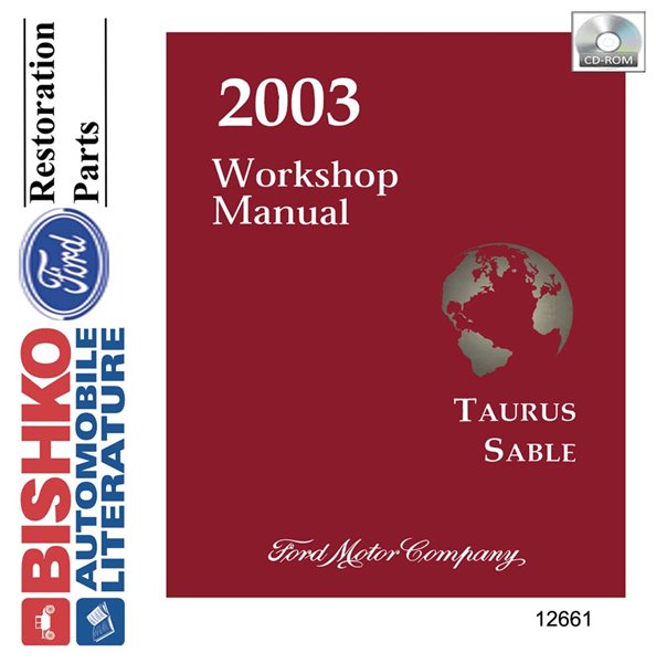 2003 Ford Taurus, Sable Factory Shop Service Manual