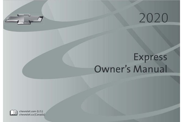 2020 Chevrolet EXPRESS Owner's Manual