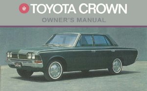 1967 Toyota Crown Owner's Manual