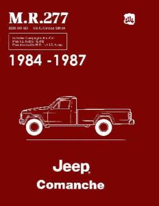 1984–1987 Jeep Comanche Factory Shop Service Manual