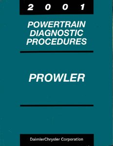 2001 Plymouth Prowler - Transmission Diagnostic Procedures ONLY Factory Shop Service Manual