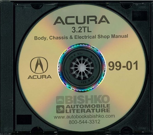 1999–2001 Acura 3.2TL Factory Shop Service Manual
