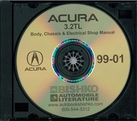 1999-2001 ACURA 3.2TL Body, Chassis & Electrical Service Manual sample image