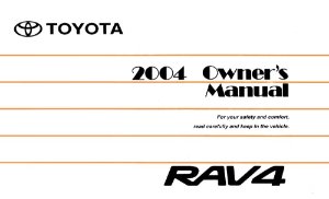 2004 Toyota RAV4 Owner's Manual