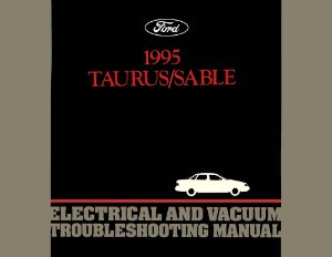 1995 Ford Taurus, Sable Wiring Diagrams Manual