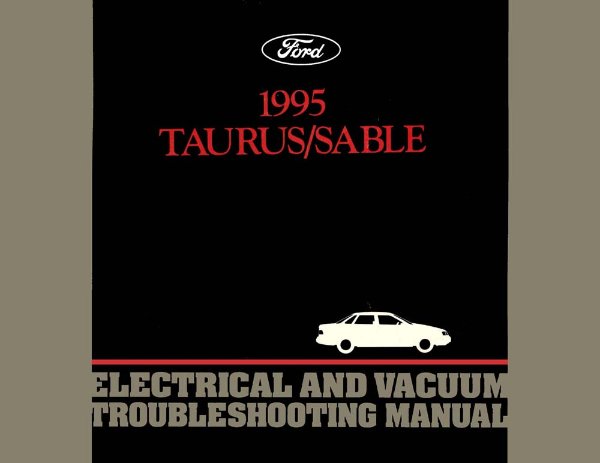 1995 Ford Taurus, Sable Wiring Diagrams Manual