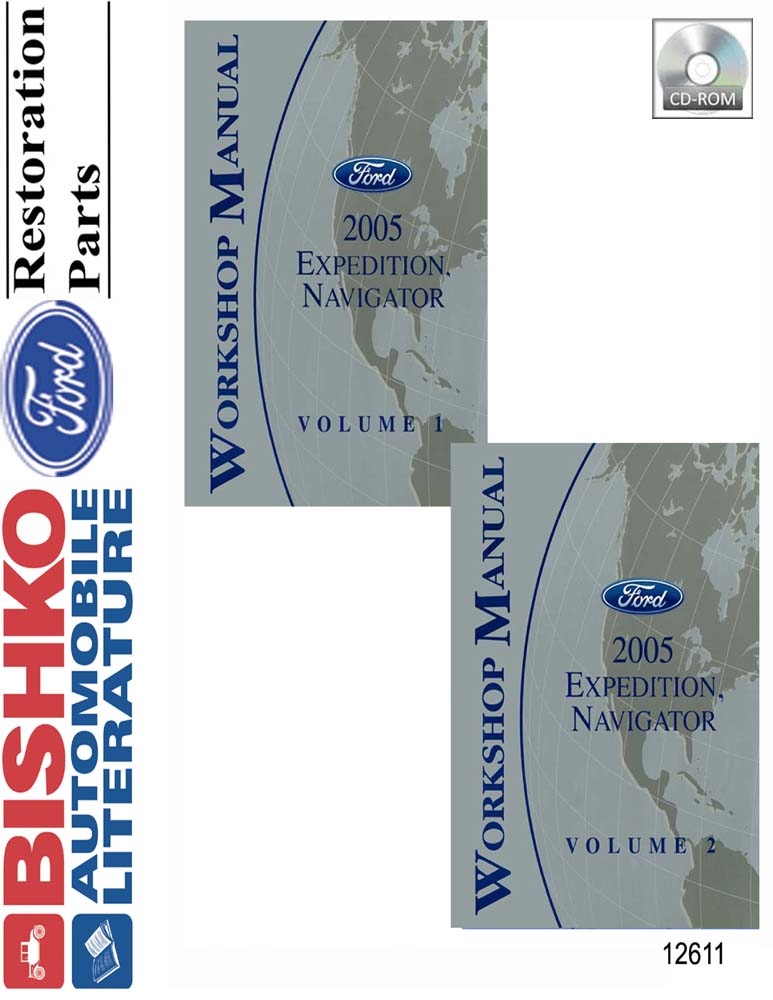 2005 Ford Truck Expedition, Navigator Factory Shop Service Manual