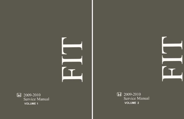 2009–2010 Honda FIT Factory Shop Service Manual