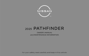 2025 Nissan Pathfinder Owner's Manual