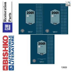 2001 Cadillac Deville Factory Shop Service Manual